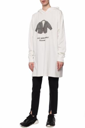 Hooded t-shirt with long sleeves, zdjęcie 2 Hooded t-shirt with long sleeves od MM6 Maison Margiela